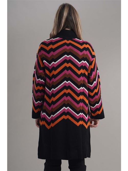 Cardigan in misto lana Love To Love by Gai Mattiolo | LV2003NERO